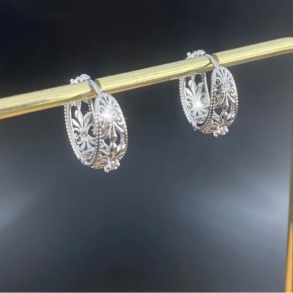 Hoop earrings - Picture 3 of 5